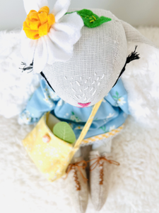 "Genevieve" the Bunny - Heirloom Doll