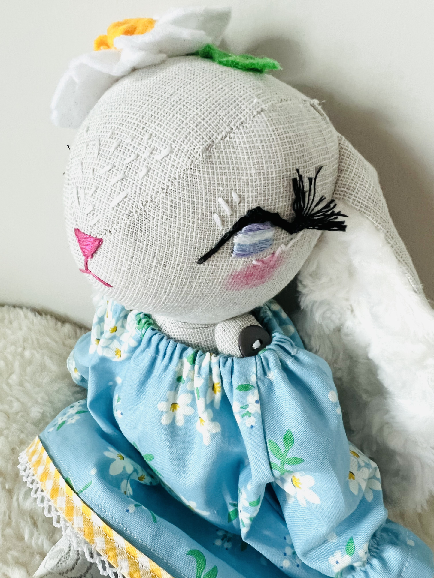 "Genevieve" the Bunny - Heirloom Doll