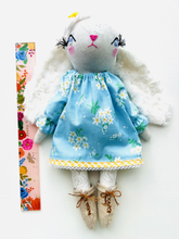 Load image into Gallery viewer, &quot;Genevieve&quot; the Bunny - Heirloom Doll
