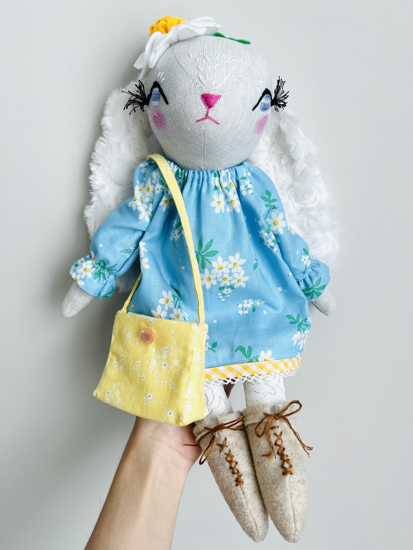 "Genevieve" the Bunny - Heirloom Doll