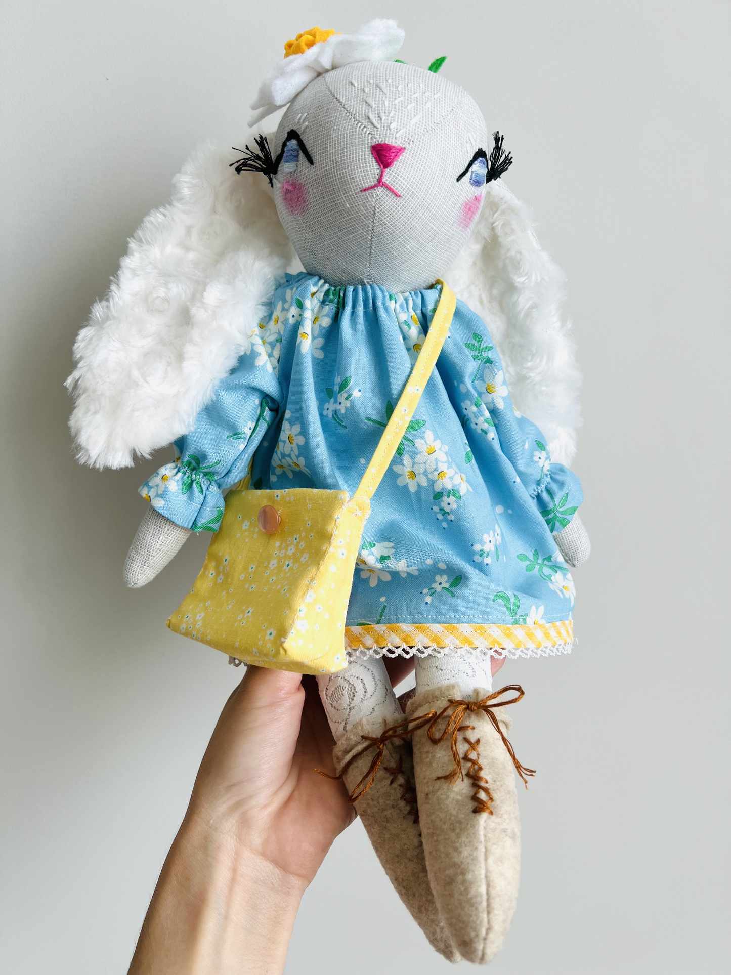 "Genevieve" the Bunny - Heirloom Doll
