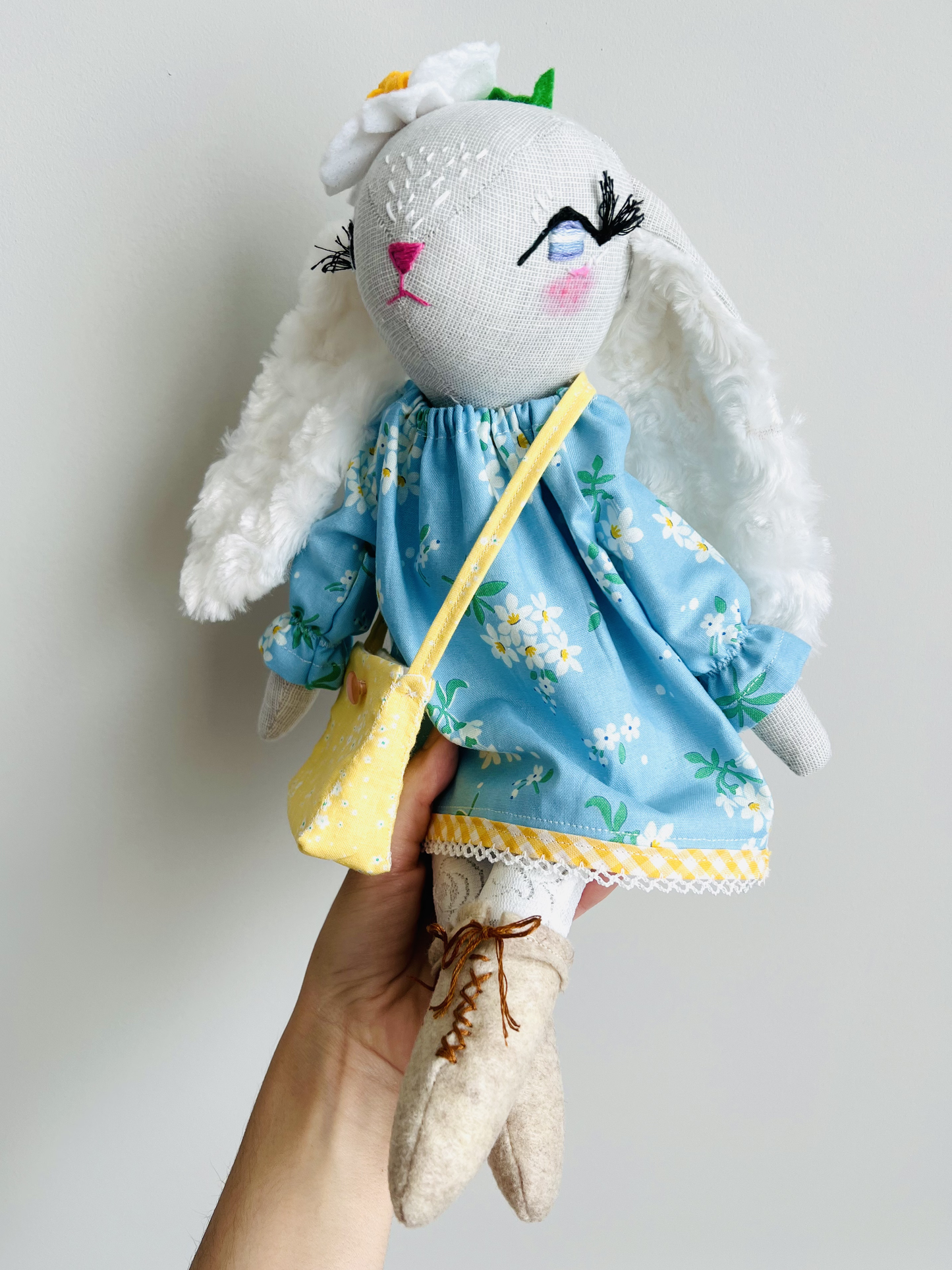 "Genevieve" the Bunny - Heirloom Doll