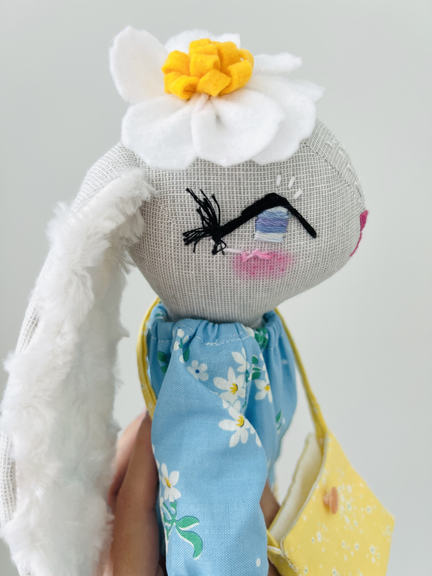 "Genevieve" the Bunny - Heirloom Doll