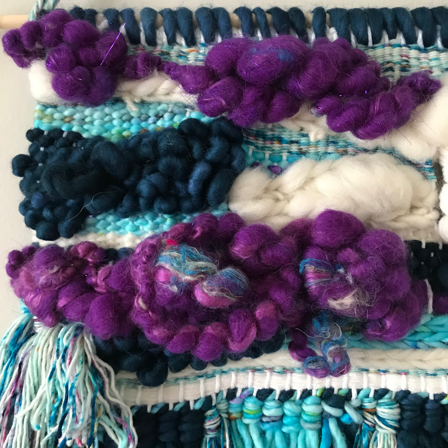 "Blueberry Waters" Wall Hanging