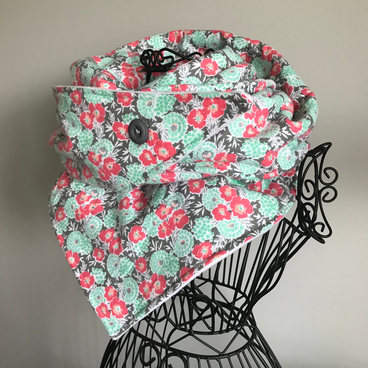 "Mint Bloom" Neck Wrap