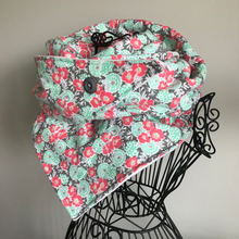 Load image into Gallery viewer, &quot;Mint Bloom&quot; Neck Wrap
