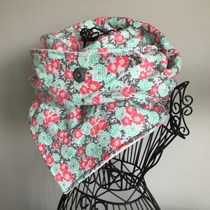 "Mint Bloom" Neck Wrap
